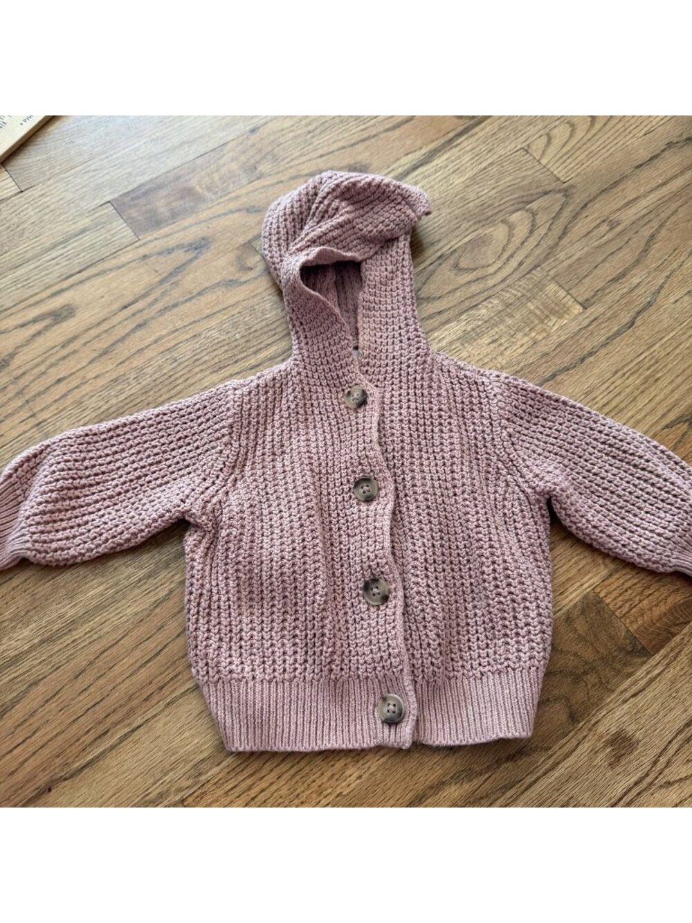 Old Navy Girls Blush Pink Cardigan Sweater 6-12 Months